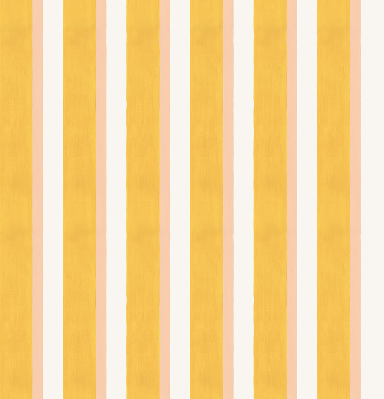 Plaster pink and Mustard Stripe Fabric