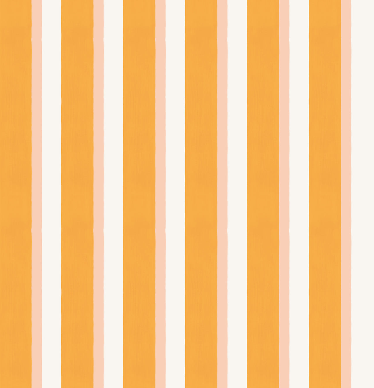 Plaster pink and Orange Stripe Fabric